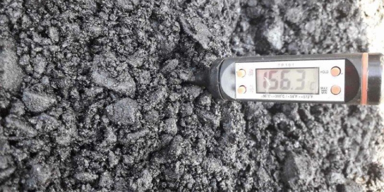 Качество ремонта автодороги Н-11 «Днепр-Николаев» проверили в лаборатории (ФОТО)