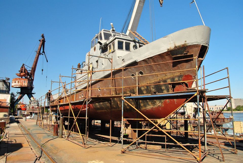 В Николаеве к ноябрю планируют завершить ремонт противодиверсионного катера ВМС «Голая Пристань» 1