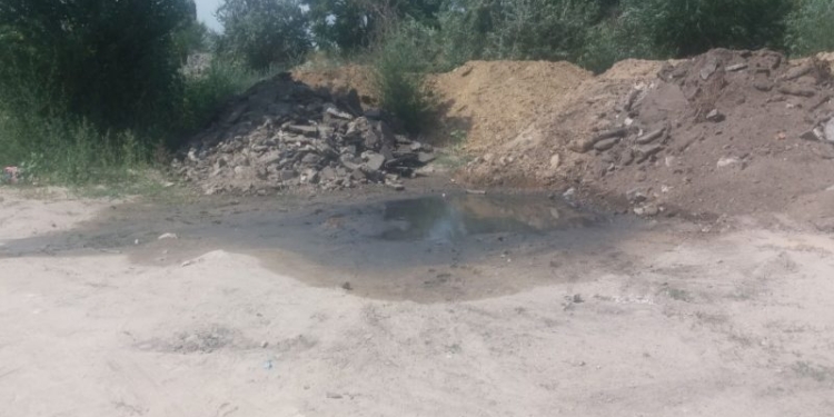 Сливом нечистот у жилого комплекса «Апельсин» в Николаеве природе нанесен ущерб на сумму свыше 234 тыс.грн.