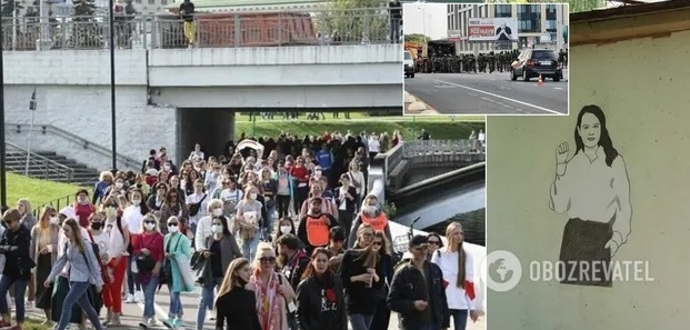 «Народная инаугурация»: в Беларуси – 50-й день протестов (ВИДЕО)