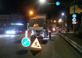 В Николаеве начали ремонтировать дорогу от Ингульского моста до Никольской