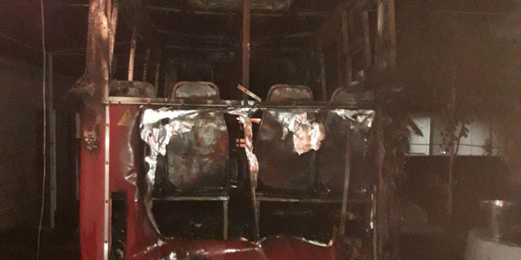 В Новой Одессе сгорела «Рута» – спасатели считают, что виновато короткое замыкание (ФОТО)