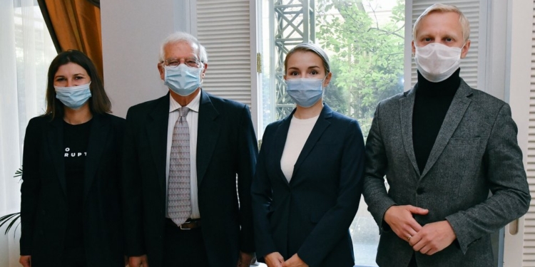 Центр противодействия коррупции рассказал главному дипломату ЕС о “проколомойских” и “пророссийских” силах в Раде