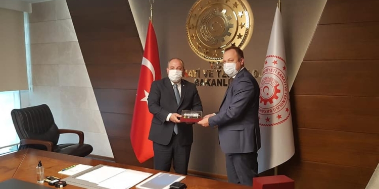 В Анкаре состоялась встреча руководства ГП “Заря” – “Машпроект” с Министром энергетики и природных ресурсов Турции