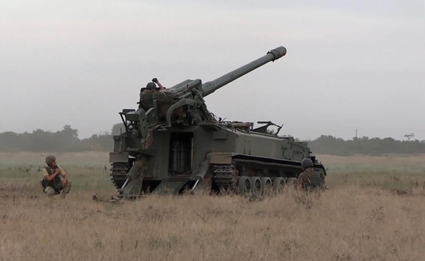 ВСУ провели учения гаубичной артиллерии (ВИДЕО)