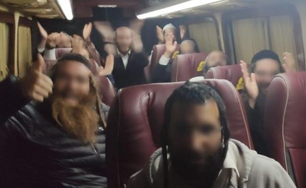 На границе задержали группу хасидов (ВИДЕО)