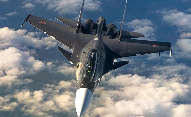 В России разбился истребитель Су-30