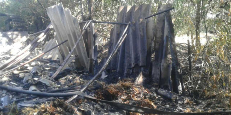 На Николаевщине за сутки трижды тушили хозпостройки (ФОТО)