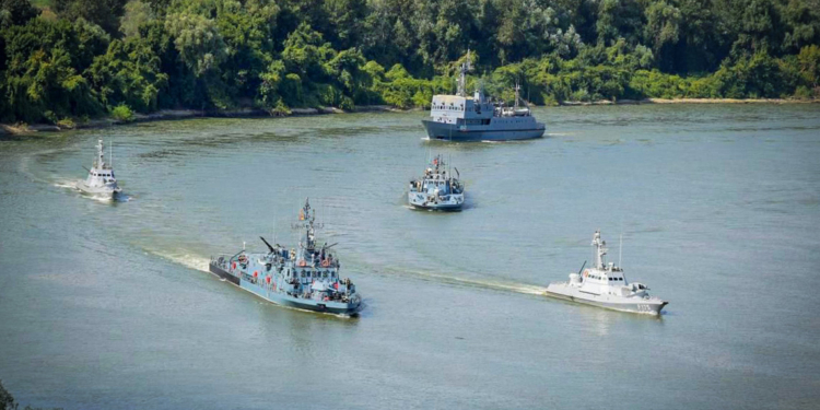 В Измаиле начались украинско-румынские военные учения