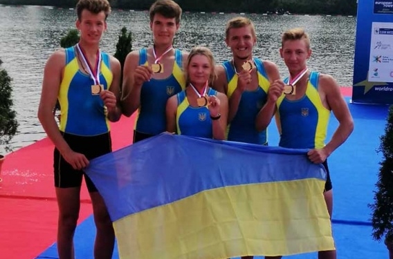 На чемпионате Европы по академической гребле в Белграде семеро николаевцев с медалями