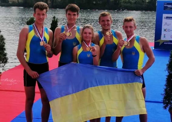 На чемпионате Европы по академической гребле в Белграде семеро николаевцев с медалями 1