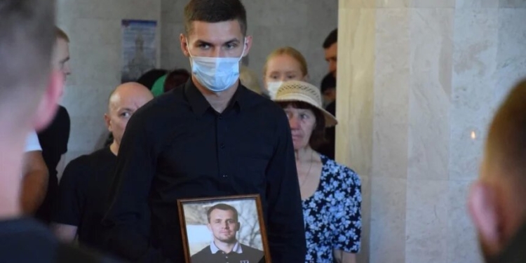 В Николаеве попрощались с главой местного «Нацкорпуса» Денисом Янтарем (ФОТО)