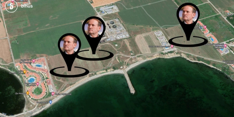 Журналисты нашли у семьи Медведчука недвижимость в Болгарии стоимостью 20 млн евро