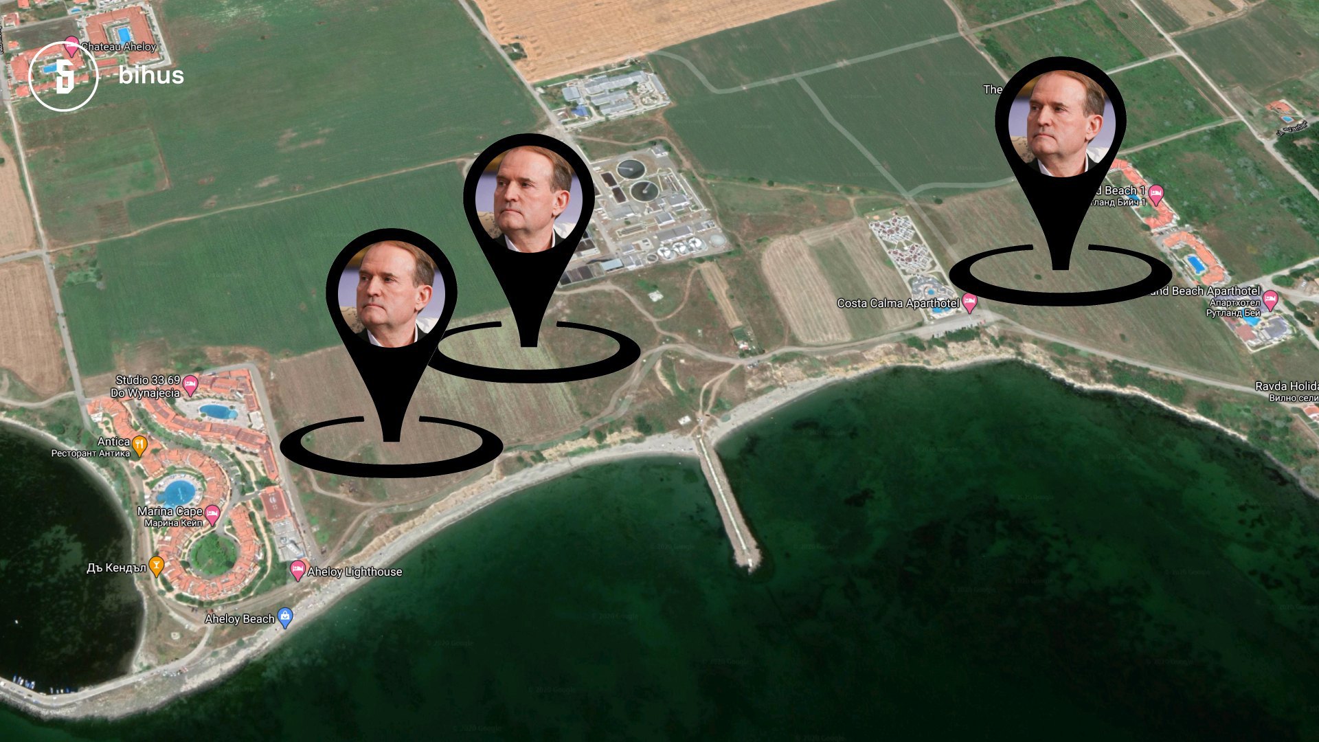 Журналисты нашли у семьи Медведчука недвижимость в Болгарии стоимостью 20 млн евро