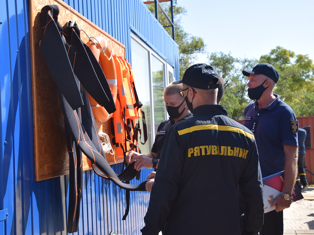 В Очакове открыли новую спасательную станцию (ФОТО, ВИДЕО) 11