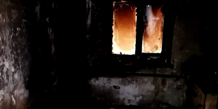 В Николаеве на пожаре удалось спасти женщину, а в Первомайске мужчина погиб (ФОТО, ВИДЕО)