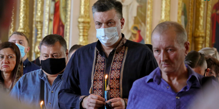 «Будем продолжать делать то, за что мы с ним вместе боролись»: Николаев простился с главой местных «свободовцев» Демидом Губским (ФОТО, ВИДЕО)