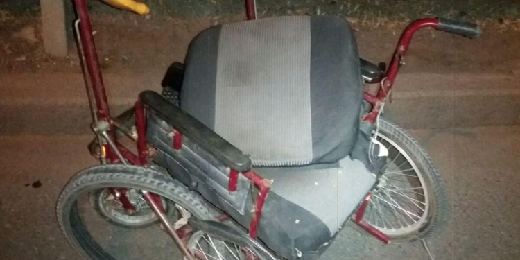 На Николаевщине водитель Toyota сбил пенсионера в инвалидном кресле