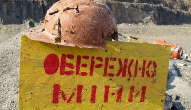 Пожар загнал украинских военных на минное поле: двое погибли