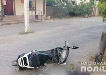 Полиция разбирается со странной аварией в Вознесенске, в которой погиб водитель мопеда