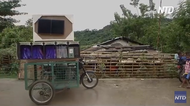 Моторикша: филиппинские учителя нашли выход, как детям получать знания на «дистанционке» при отсутствии интернета (ВИДЕО)