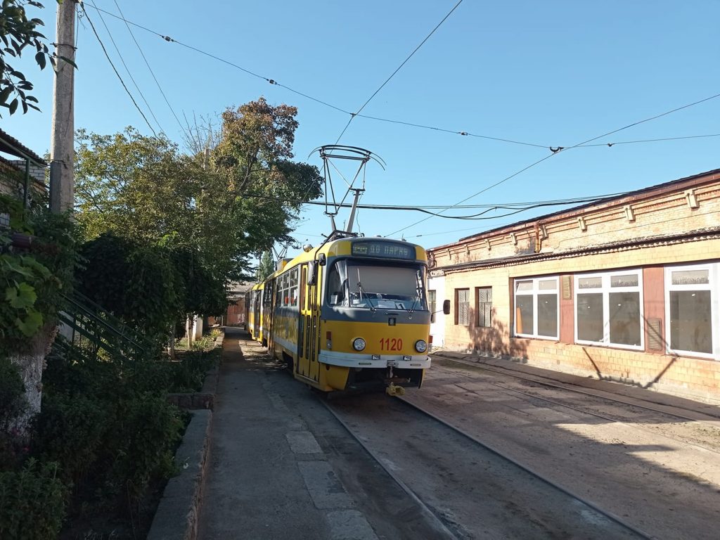 В Николаеве днем временно изменятся два трамвайных маршрута 1