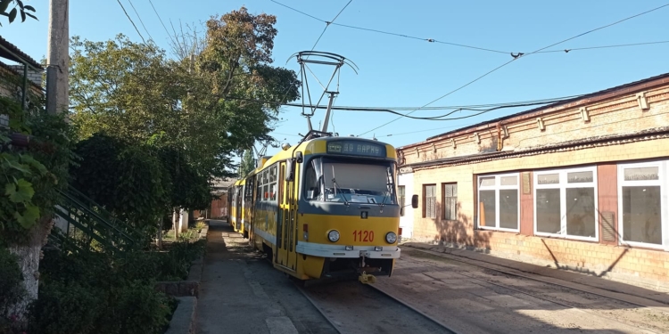 В Николаеве днем временно изменятся два трамвайных маршрута