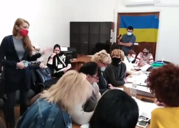 Нашлась глава Николаевского горизбиркома Татьяна Павлова (ВИДЕО)