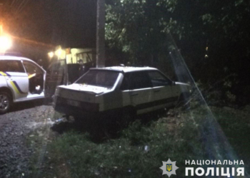 В Новом Буге угонщик ВАЗа доехал только до обочины на выезде из города