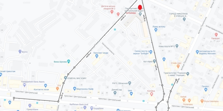 В Николаеве частично изменили маршрут №62 – теперь будет легче добраться до горбольницы №4 (СХЕМЫ)