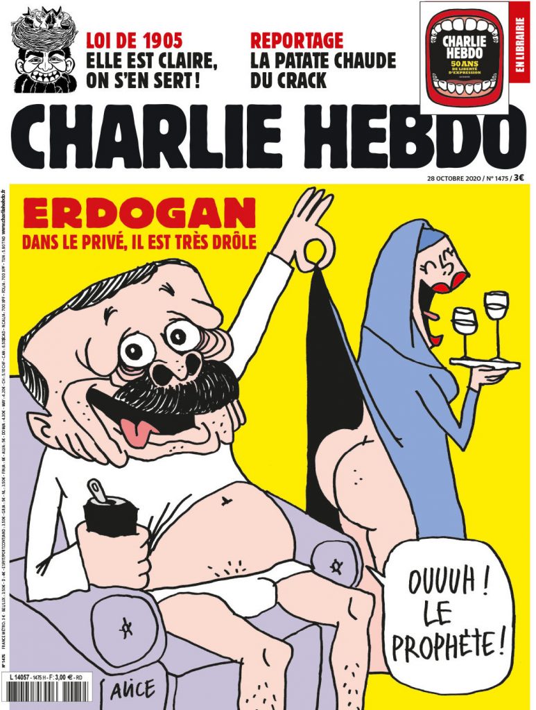 Charlie Hebdo вышел с карикатурой на Эрдогана, власти Турции негодуют (ФОТО) 1