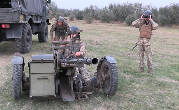 ВСУ проводят учения по борьбе с беспилотниками (ВИДЕО)