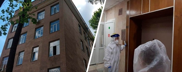 Пациент с COVID-19 выпал из окна больницы в Харькове