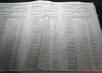 Выборы депутатов горсовета и мэра Николаева: бюллетени выдали, формы и брак уничтожили (ВИДЕО, ФОТО)