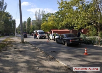 В центре Николаева сбили школьницу. Девочка госпитализирована (ФОТО)