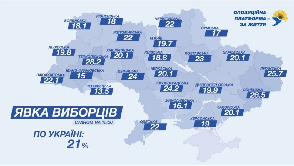 На 15:00 явка на выборах в Николаевской области - 16,1% 1