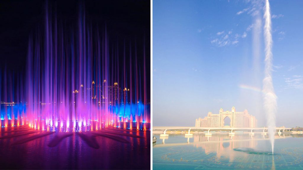 В ОАЭ запустили самый большой в мире фонтан (ФОТО, ВИДЕО) 5