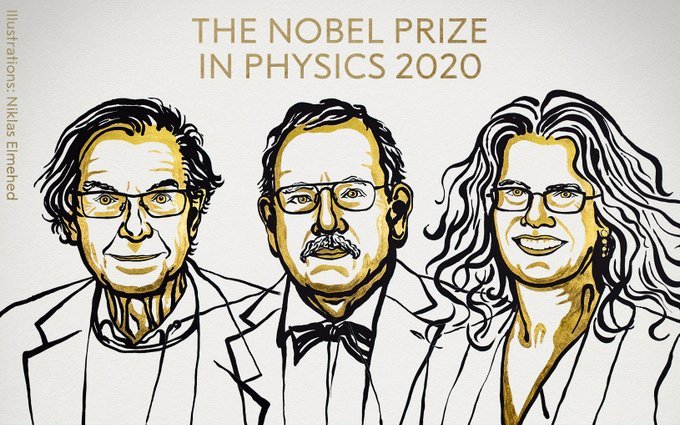 Нобелевскую премию по физике присудили за изучение черных дыр 1