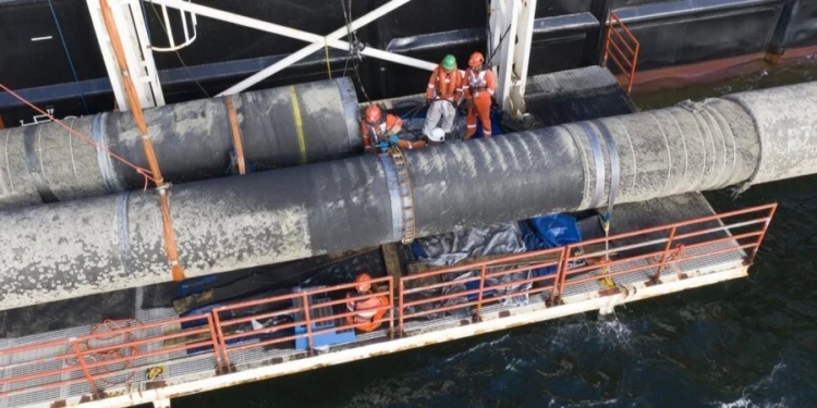 Дания дала разрешение оператору Северного потока-2 на работу газопровода