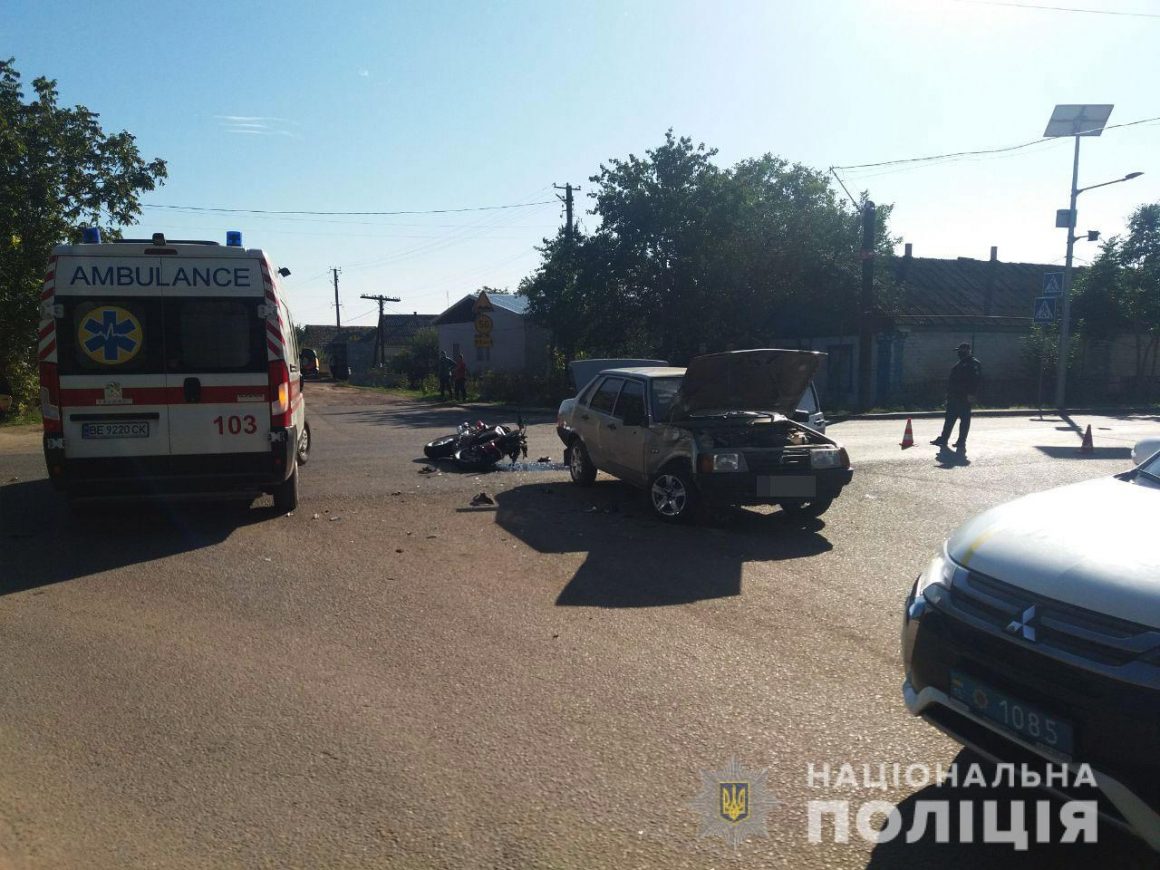 В Казанке полиция задержала 17-летнего водителя ВАЗа, который сбил мотоциклиста (ФОТО) 1