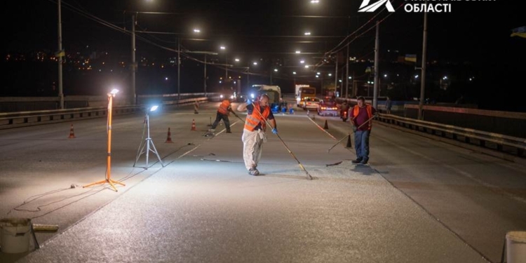 В Николаеве завершен ремонт разводной части Ингульского моста