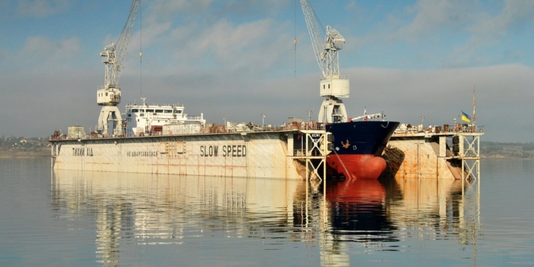 На николаевской верфи “Океан” модернизировали турецкий сухогруз: добавили ему 24 м