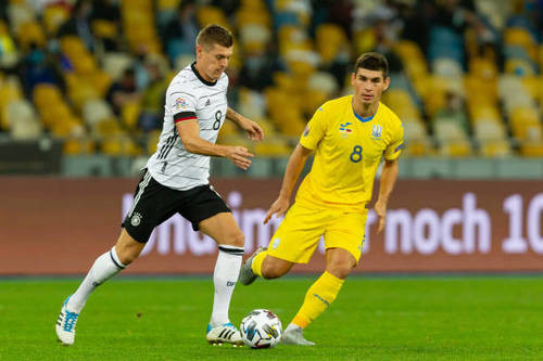 Сборная Украины уступила Германии в матче Лиги наций (ВИДЕО)