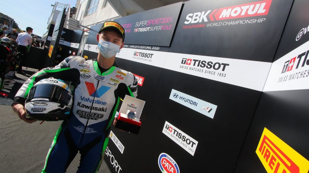 Украинец Никита Калинин стал первым в истории страны победителем гонки Суперпоул по Супербайку 1