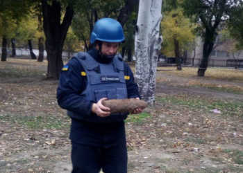 У СК «Надежда» в Николаеве нашли артснаряд (ФОТО)
