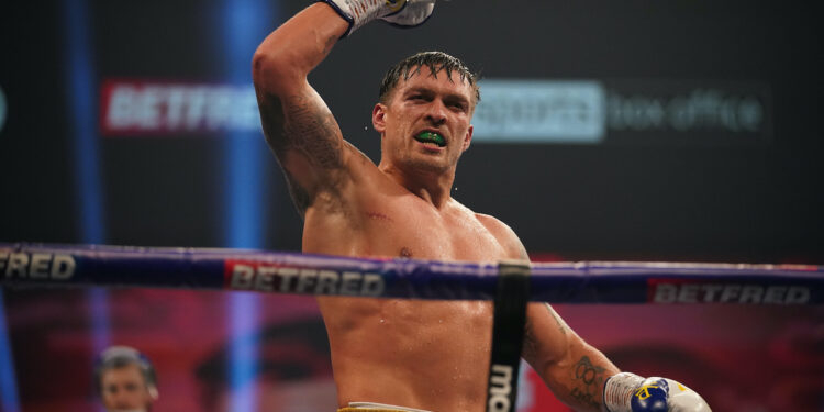 Усик назвал возможную дату боя с Джошуа