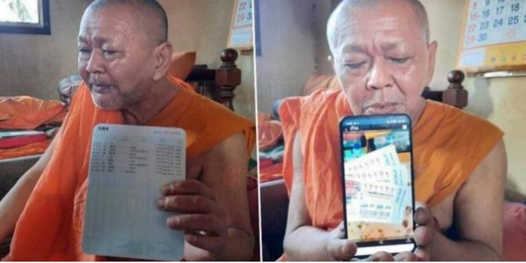 Монах в Таиланде выиграл 580 тыс.долларов в лотерею
