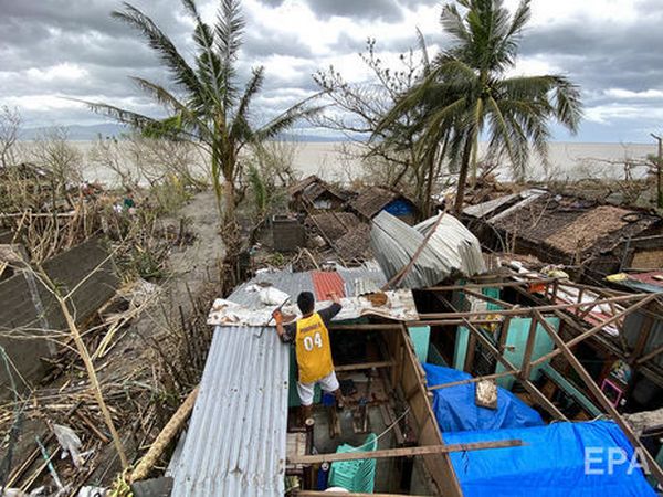 Тайфун обрушился на Филиппины – есть погибшие 1