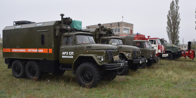 Спасатели Николаевщины проверили готовность техники к работе зимой (ВИДЕО)