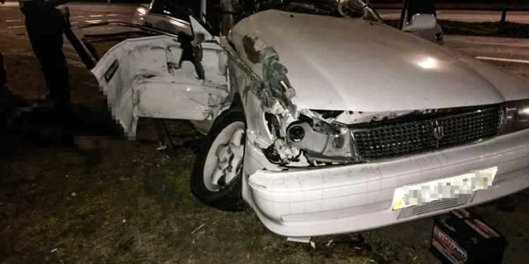 ДТП в Николаеве: погиб пассажир и пострадал водитель легковушки (ФОТО)